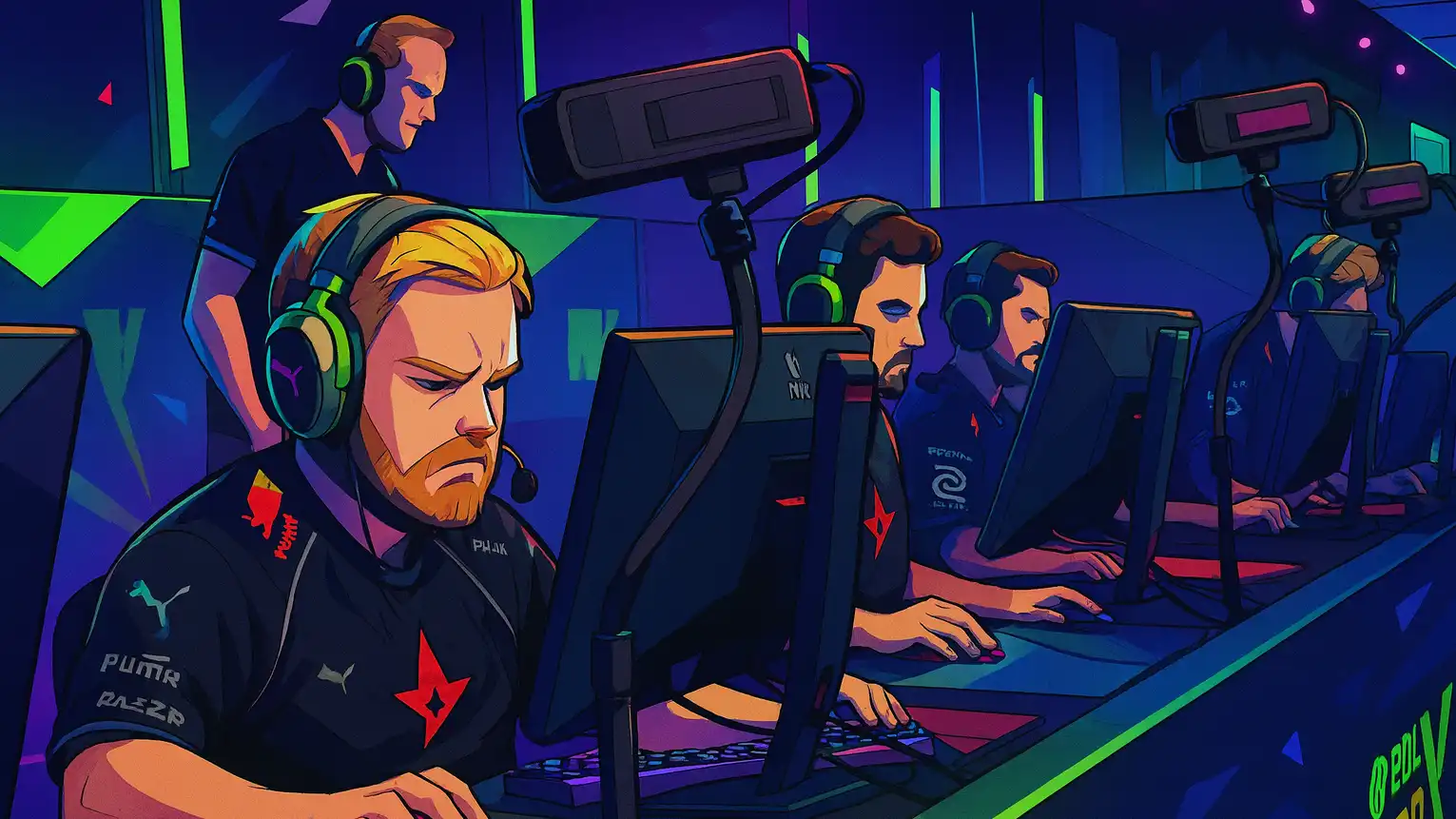 “Astralis eliminate 3DMAX from PGL Masters Bucharest 2025”